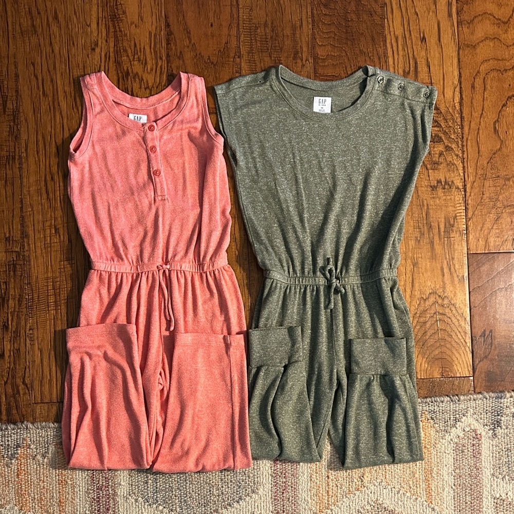 GAP Kids Casual Rompers - Pink and Green